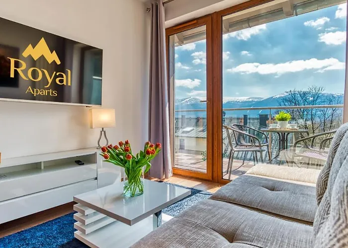 Royal Aparts Widok 800 - Z Panorama Gor شقة *